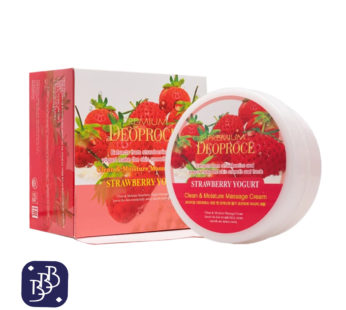 DEOPROCE -Moisture Strawberry Yogurt Massage Cream